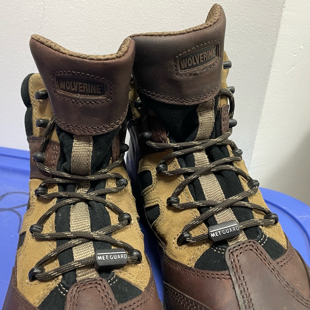 NWOB Wolverine W05094 Kingmont Composite Toe Boot Slip Resistant Metguard - 12 - Picture 3 of 16